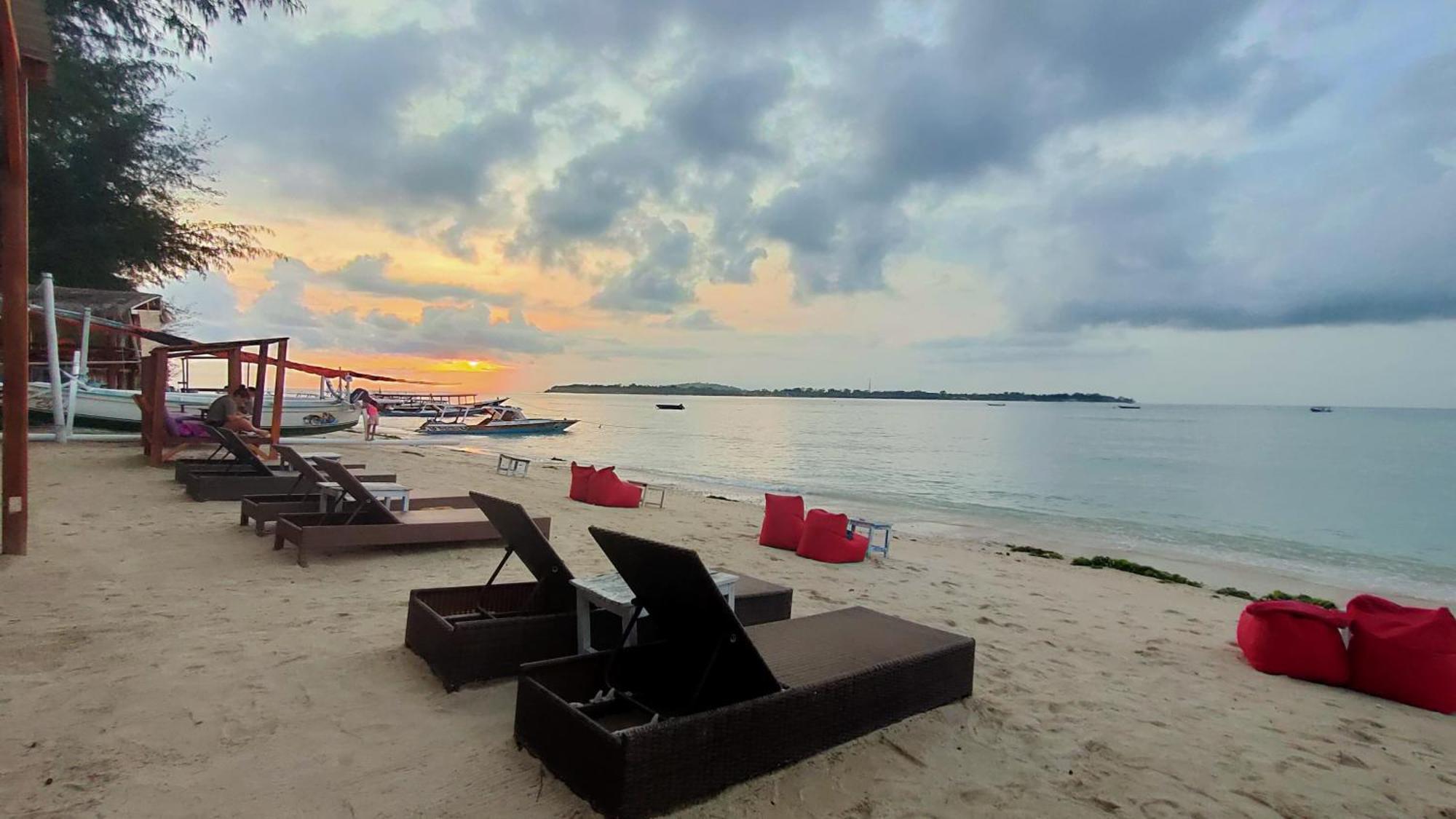 Matahari Bungalow 3 Gili Air Kültér fotó