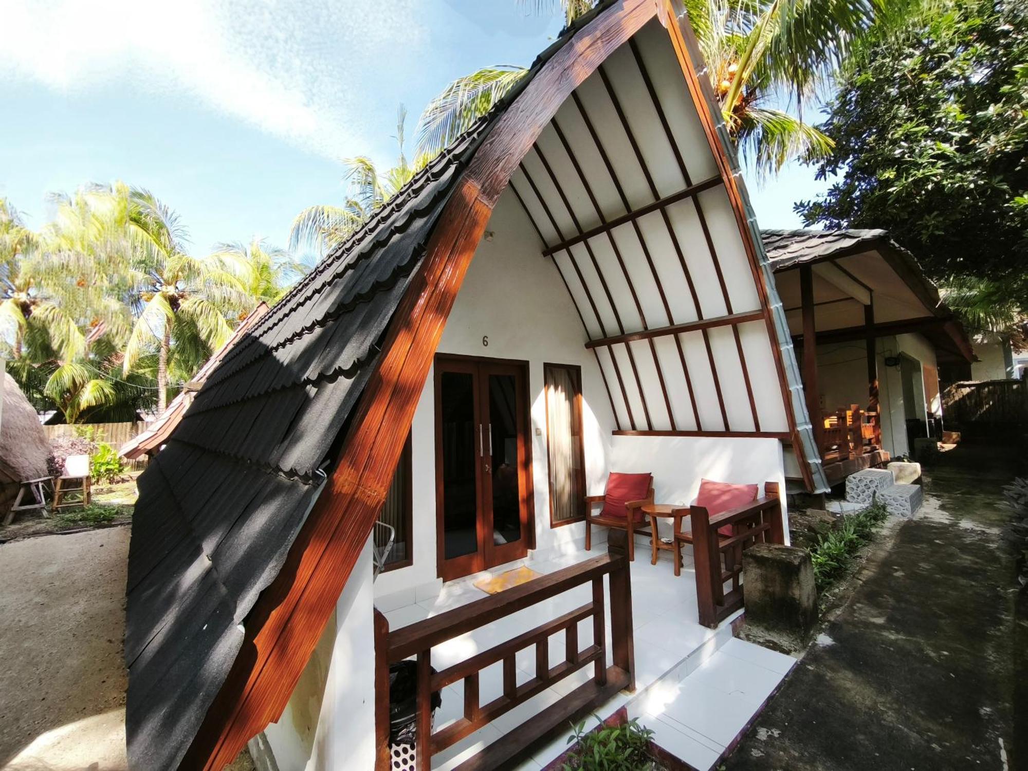 Matahari Bungalow 3 Gili Air Kültér fotó